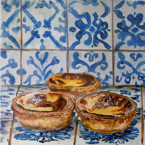 Sun-Kissed Tarts 4 von Irina Kurganskaya, Malerei kaufen auf Singulart