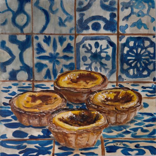 Sun-Kissed Tarts 3 van Irina Kurganskaya, Schilderij te koop op Singulart
