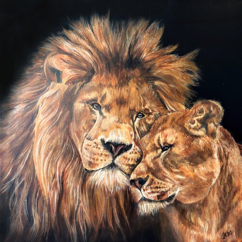 Royal Love by Irina Kurganskaya, Painting for Sale on Singulart
