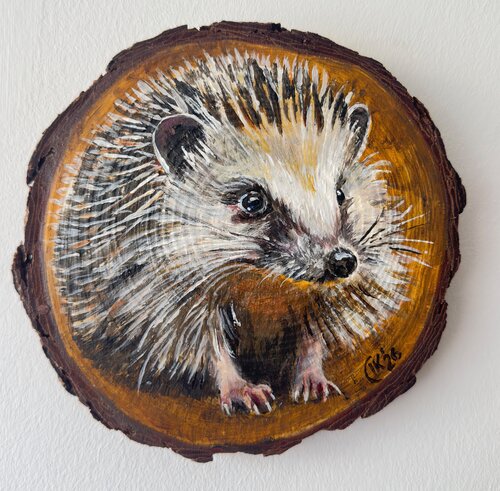 Curious Raccoons van Irina Kurganskaya, Schilderij te koop op Singulart