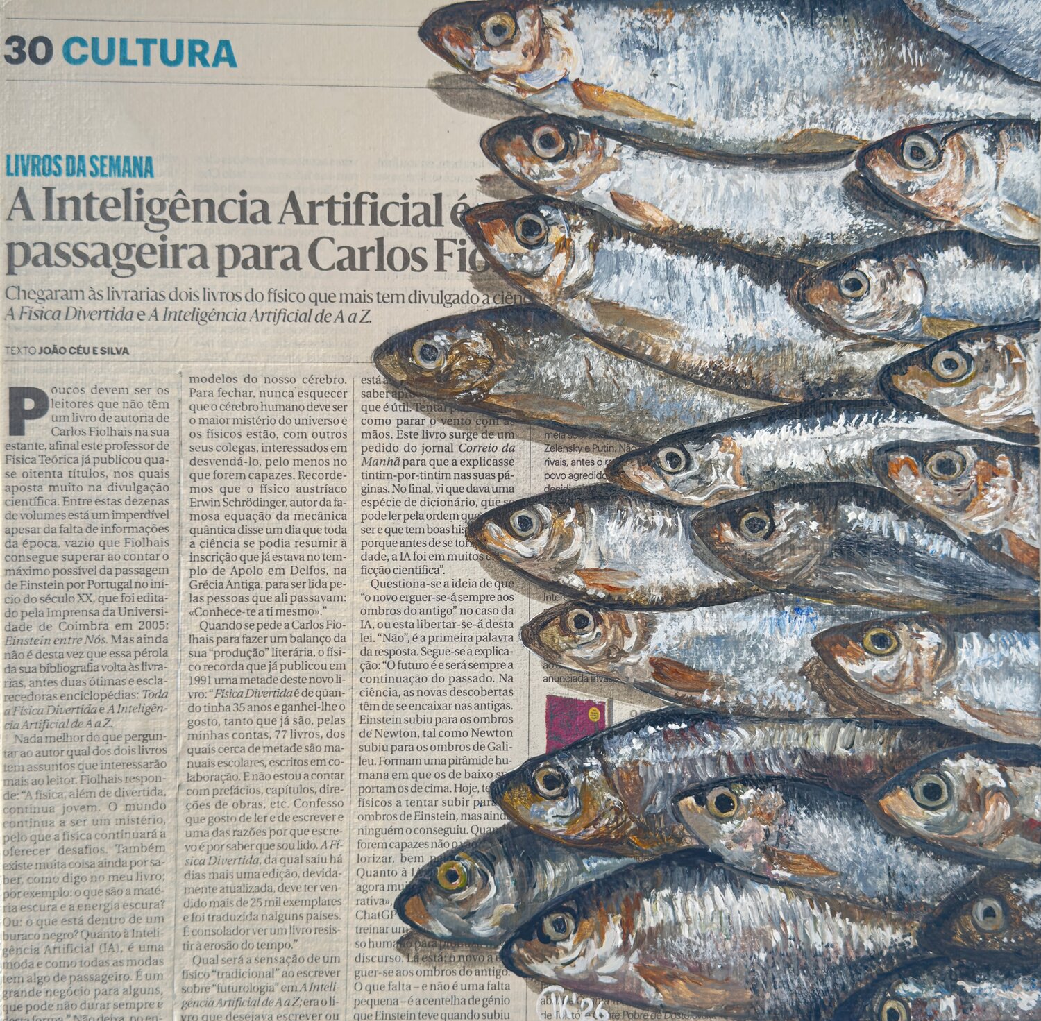 Front Page Sardines Irina Kurganskaya