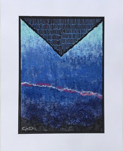 Down To The Deep Blue 1 by Daniele Giusberti, Painting for Sale on Singulart