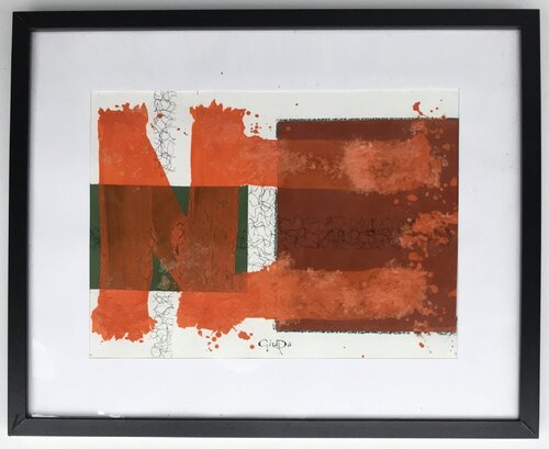 Colorful Lightning 3.  Fulmini Colorati 3 by Daniele Giusberti, Painting for Sale on Singulart