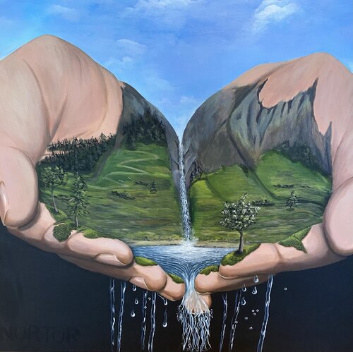 A beacon of care von Eleonor Dan, Malerei kaufen auf Singulart