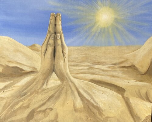 Nature's prayer von Eleonor Dan, Malerei kaufen auf Singulart