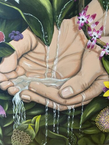 Water is life von Eleonor Dan, Malerei kaufen auf Singulart