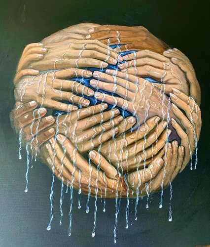 The sphere that we share von Eleonor Dan, Malerei kaufen auf Singulart