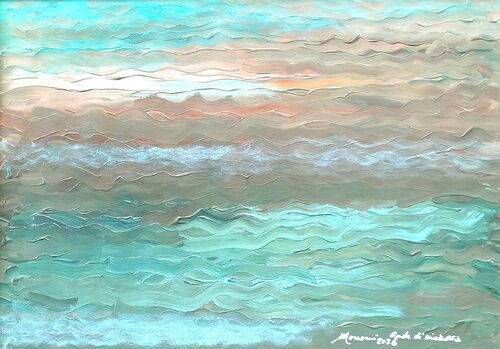 Onde di risacca by Romano Mosconi, Painting for Sale on Singulart