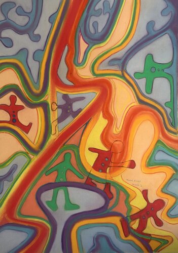 The Joy of living von Gerard Ceulemans, Malerei kaufen auf Singulart