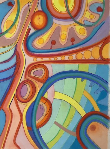 Blow your horn von Gerard Ceulemans, Malerei kaufen auf Singulart