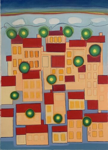 The Old City von Gerard Ceulemans, Malerei kaufen auf Singulart