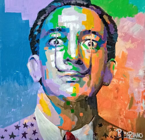 Salvador dali di RODRIGO BARBOSA, Pittura in vendita su Singulart