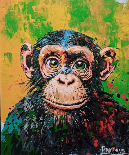 Macaco di RODRIGO BARBOSA, Pittura in vendita su Singulart