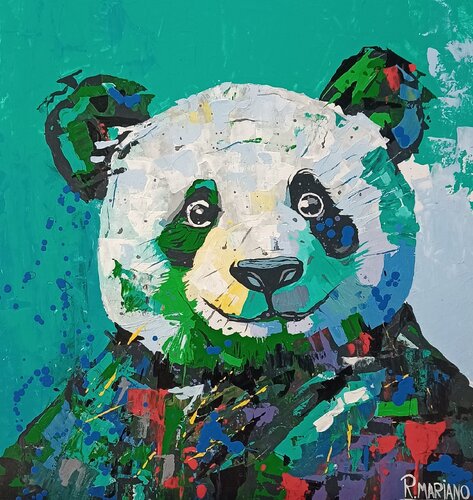 Panda di RODRIGO BARBOSA, Pittura in vendita su Singulart