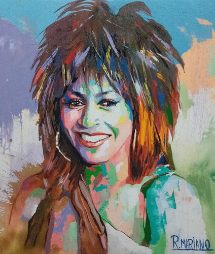 Tina Turner van RODRIGO BARBOSA, Schilderij te koop op Singulart