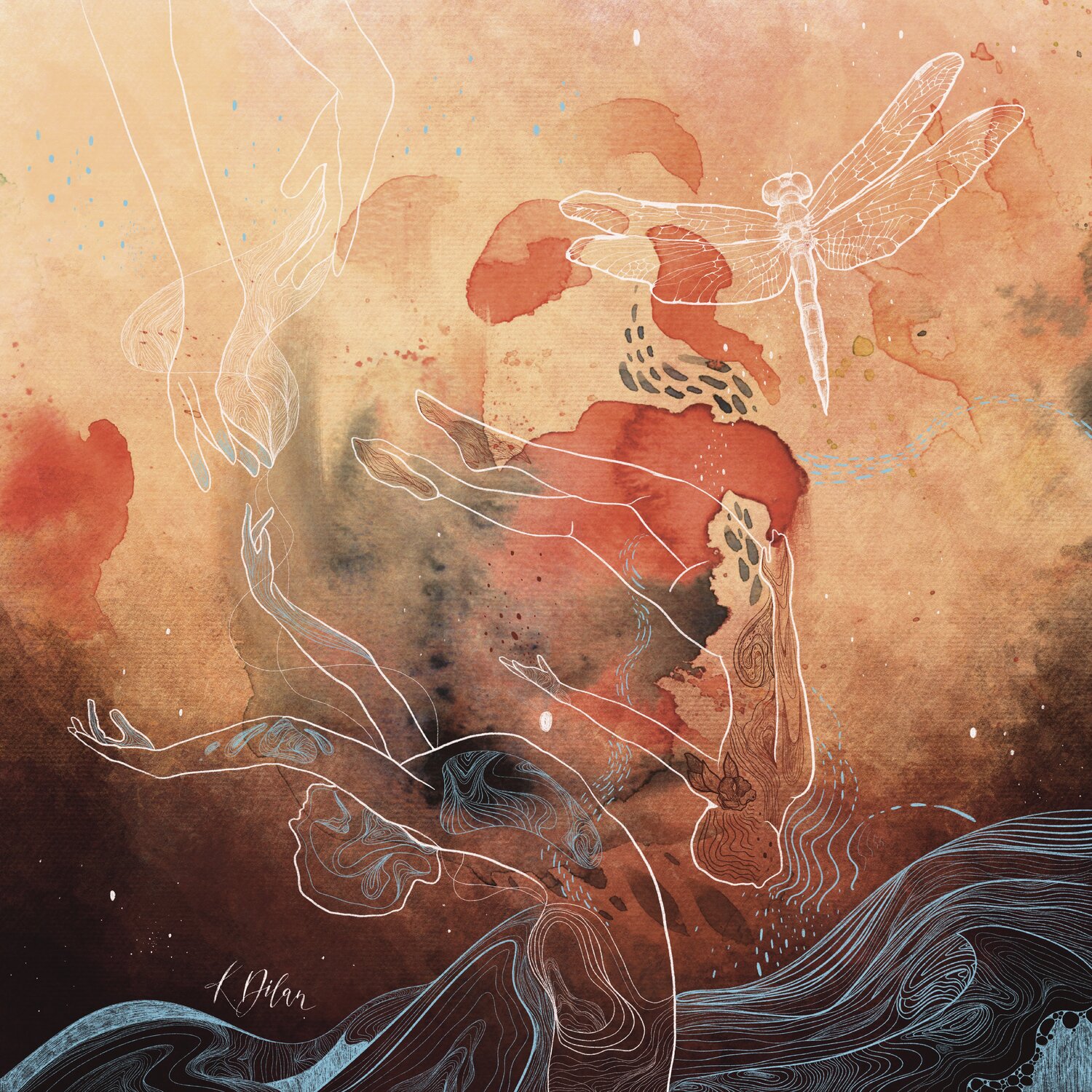 Sky-Diving Fire Karina Savina