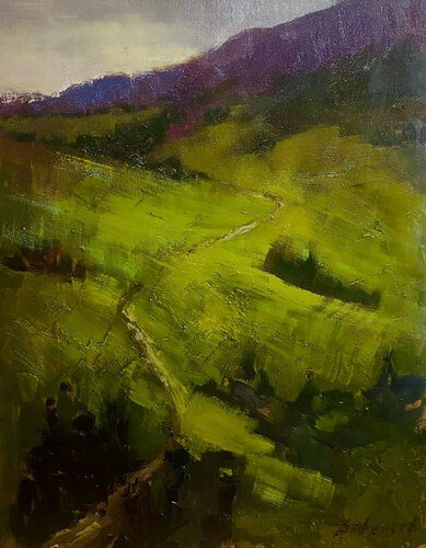 On the High Ridge de Yuliia Didevych, Pintura a la venta en Singulart