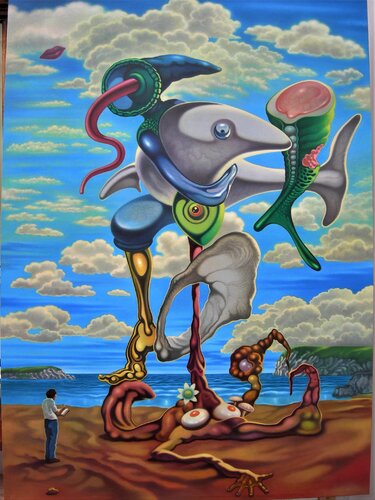 The Enigma of Salvador di Mark Richard Parkin, Pittura in vendita su Singulart