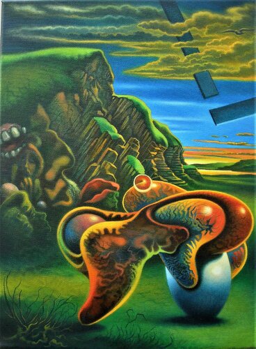 Anthropomorphic Manifestation van Mark Richard Parkin, Schilderij te koop op Singulart