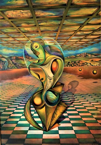 The Maternal dream di Mark Richard Parkin, Pittura in vendita su Singulart
