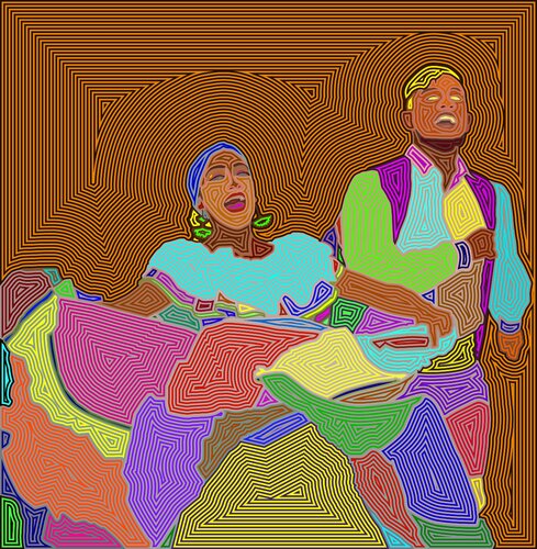 Baile 100 de Juan Diego Quintero López, Digital a la venta en Singulart