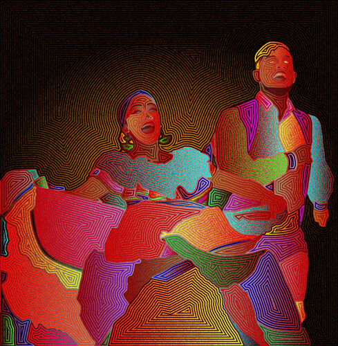 Baile 101 de Juan Diego Quintero López, Digital a la venta en Singulart