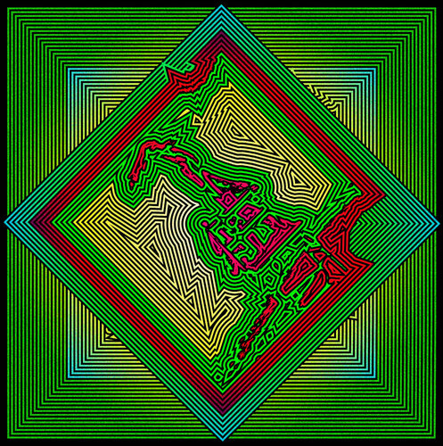 Formas 35 par Juan Diego Quintero López, Digital en vente sur Singulart