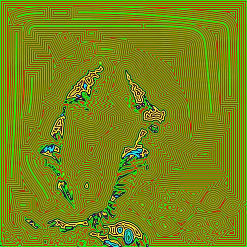 Formas 76 par Juan Diego Quintero López, Digital en vente sur Singulart
