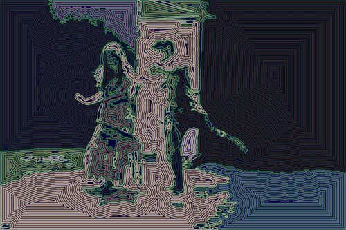 Formas 961 de Juan Diego Quintero López, Digital a la venta en Singulart