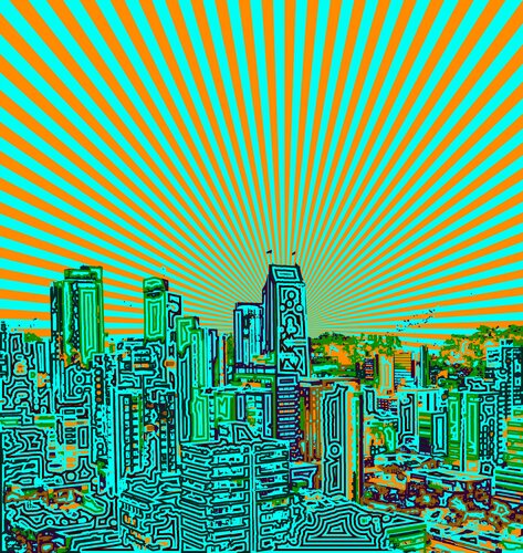 Ciudad 1032 by Juan Diego Quintero López, Print for Sale on Singulart