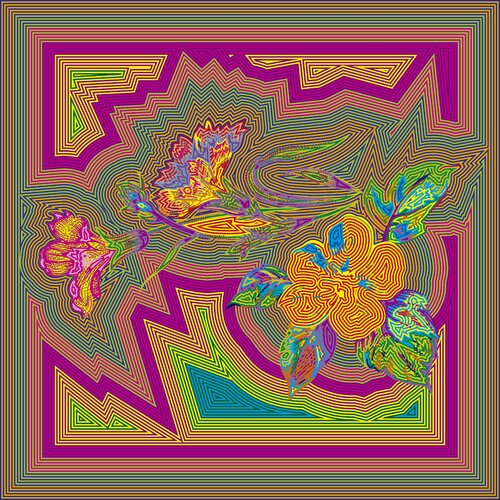 Flores 1001 par Juan Diego Quintero López, Digital en vente sur Singulart