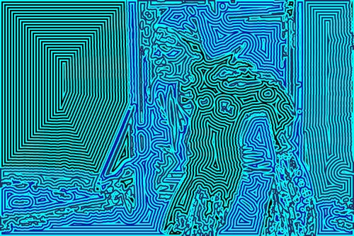 Formas 108 par Juan Diego Quintero López, Digital en vente sur Singulart