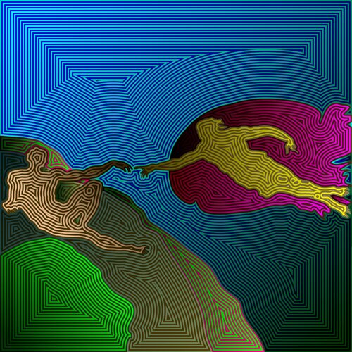 La Creación 100 de Juan Diego Quintero López, Digital a la venta en Singulart