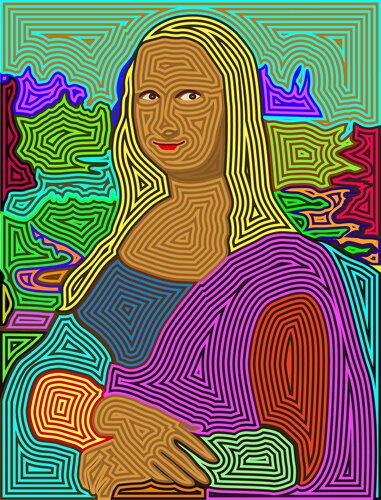 Monalissa Cinética von Juan Diego Quintero López, Digital kaufen auf Singulart