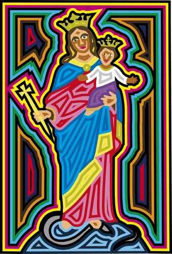 María Auxiliadora di Juan Diego Quintero López, Digitale in vendita su Singulart