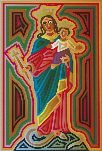 María Auxiliadora 100 by Juan Diego Quintero López, Digital for Sale on Singulart