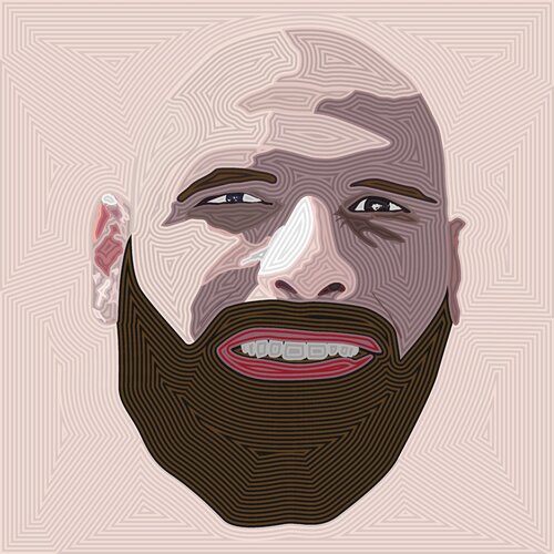 Rostro 101 par Juan Diego Quintero López, Digital en vente sur Singulart