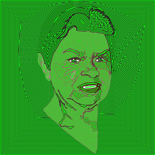 Rostro 102 par Juan Diego Quintero López, Digital en vente sur Singulart