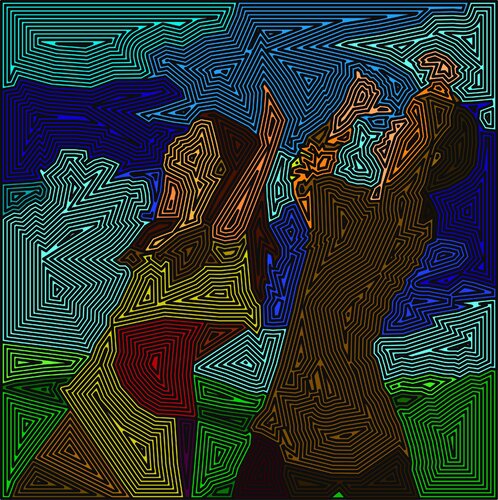 Forma 48 par Juan Diego Quintero López, Digital en vente sur Singulart