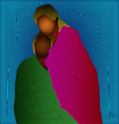 Personaje von Juan Diego Quintero López, Druck kaufen auf Singulart