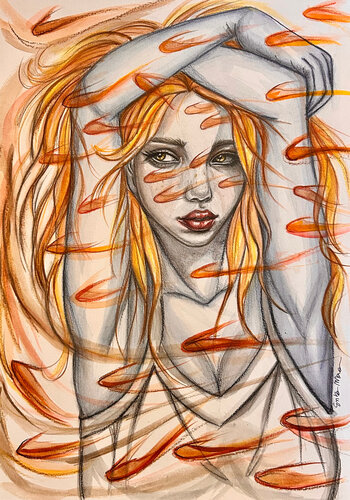 Lo spirito dell’autunno by Erika Marzana, Work on Paper for Sale on Singulart