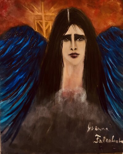 Michael the Archangel von JoAnna Falco-Leshin, Malerei kaufen auf Singulart