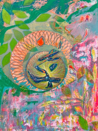 Organic Peace par Mattie Rasmussen, Peinture en vente sur Singulart