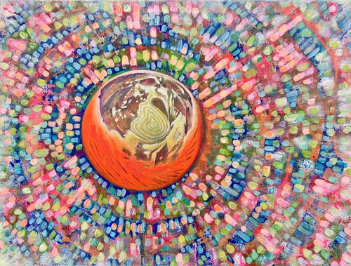 Heartdriven par Mattie Rasmussen, Peinture en vente sur Singulart