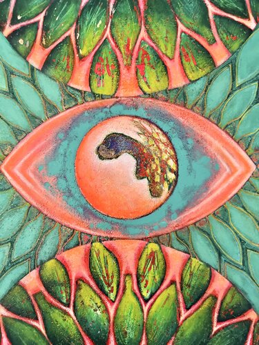 Connectedness par Mattie Rasmussen, Peinture en vente sur Singulart