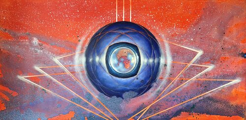 The core of the core par Mattie Rasmussen, Peinture en vente sur Singulart