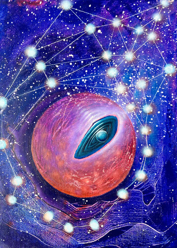 Nirvana van Mattie Rasmussen, Schilderij te koop op Singulart