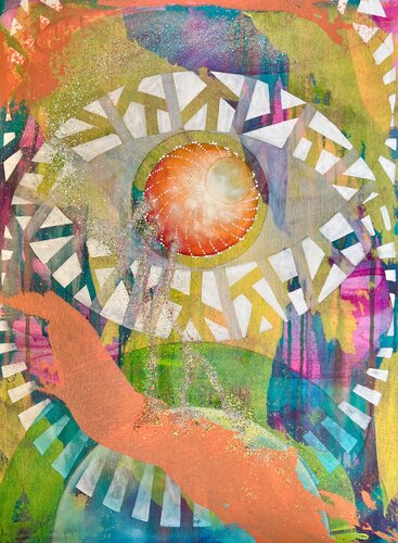Inner Vision van Mattie Rasmussen, Schilderij te koop op Singulart