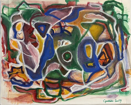 Sans titre von Cynthia Ruffin Simon, Werk auf Papier kaufen auf Singulart