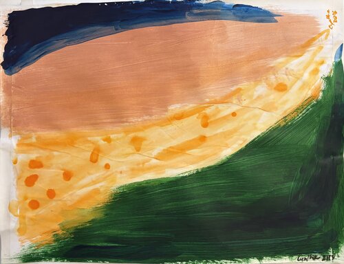 Primal Landscape by Cynthia Ruffin Simon, Work on Paper for Sale on Singulart